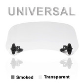 Universalus motociklo priekinio stiklo prailginimo reguliuojamas spoileris užspaudžiamas priekinio stiklo deflektorius KAWASAKI BMW HONDA YAMAHA SUZUKI