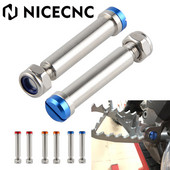 Kolíky nôh NICECNC pre opierky nôh pre Husqvarna Husaberg 85 125 250 300 350 449 450 480 501 510 570 390 610 FX FS FE FC TE TC FX