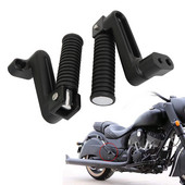 Pre modely Indian Chief Vintage 2014-2023, Chieftain Roadmaster Dark Horse 2016-2023, skladacie stupačky pre spolujazdca vzadu, pedál pre opierku nohy.
