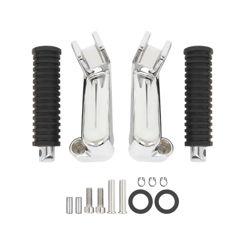 Pre modely Indian Chief Vintage 2014-2023, Chieftain Roadmaster Dark Horse 2016-2023, skladacie stupačky pre spolujazdca vzadu, pedál pre opierku nohy.