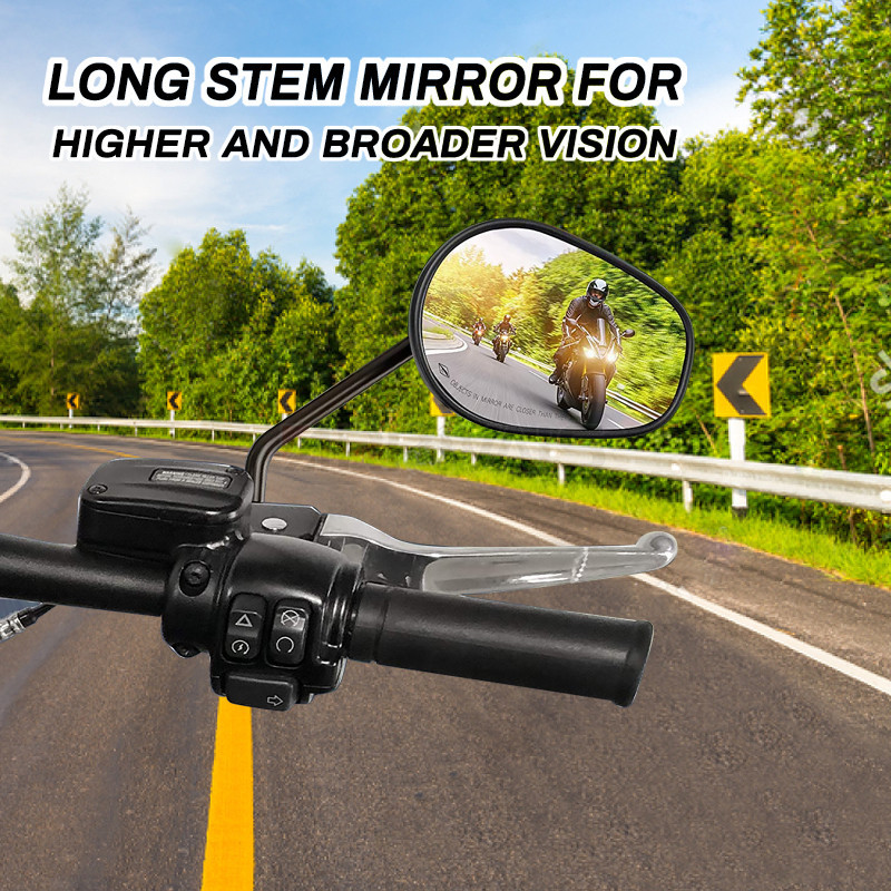 Nastaviteľné spätné zrkadlá pre motocykle Harley Touring Road King Road Glide Sportster 883 1200 Dyna Softail