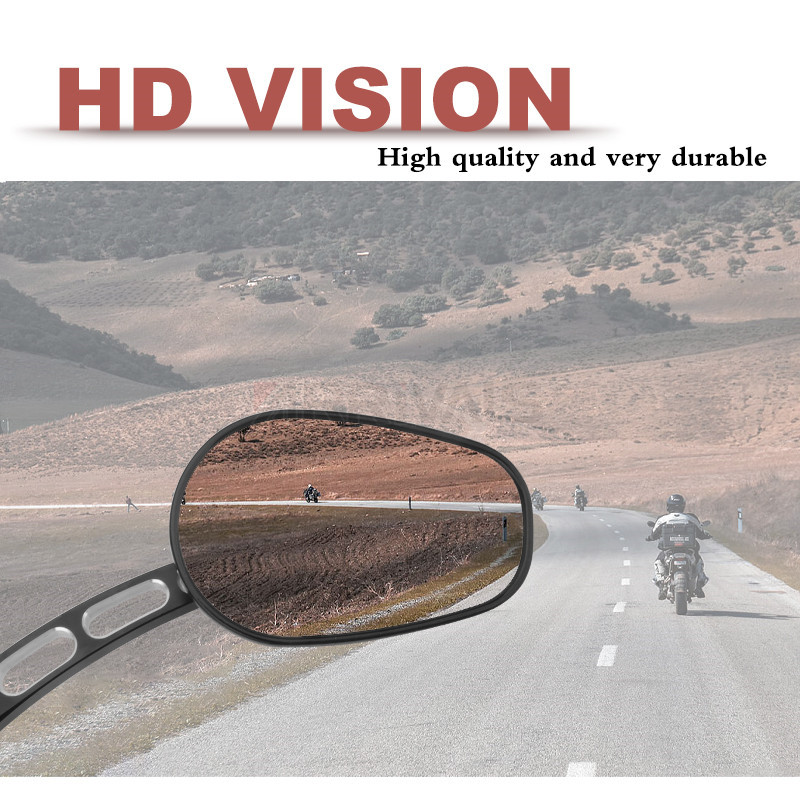 Nastaviteľné spätné zrkadlá pre motocykle Harley Touring Road King Road Glide Sportster 883 1200 Dyna Softail