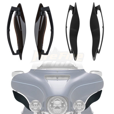 1 pár deflektorov bočných krídel s batwing kapotáží pre Harley Touring Electra Street Tri Glide 2014 2015 2016 2017 2018 2019 2020