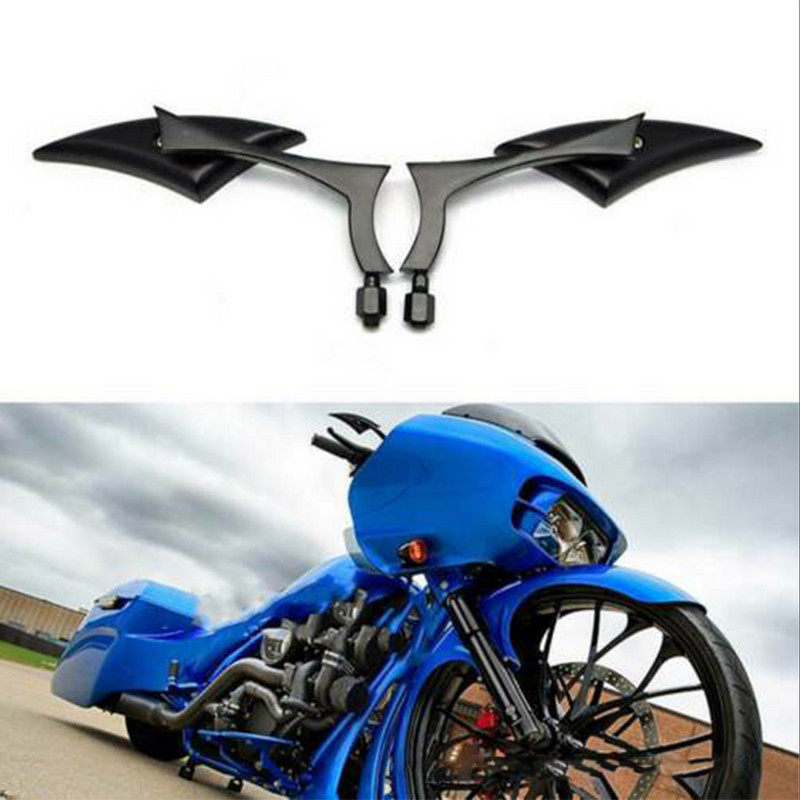 Blade tahavaatepeeglid Mootorratta tahavaate küljepeeglid Clear Vision mootorratta alumiiniumist teraga universaalne tahavaade 