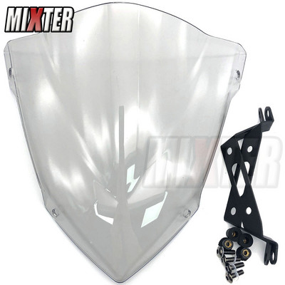 Motorkerékpár Sport szélvédő szélvédő szélterelő YAMAHA MT07 MT-07 MT 07 2014 2015 2016 2017 2018 2019 2020 FZ07 FZ-07 típushoz