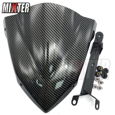 Motorkerékpár Sport szélvédő szélvédő szélterelő YAMAHA MT07 MT-07 MT 07 2014 2015 2016 2017 2018 2019 2020 FZ07 FZ-07 típushoz