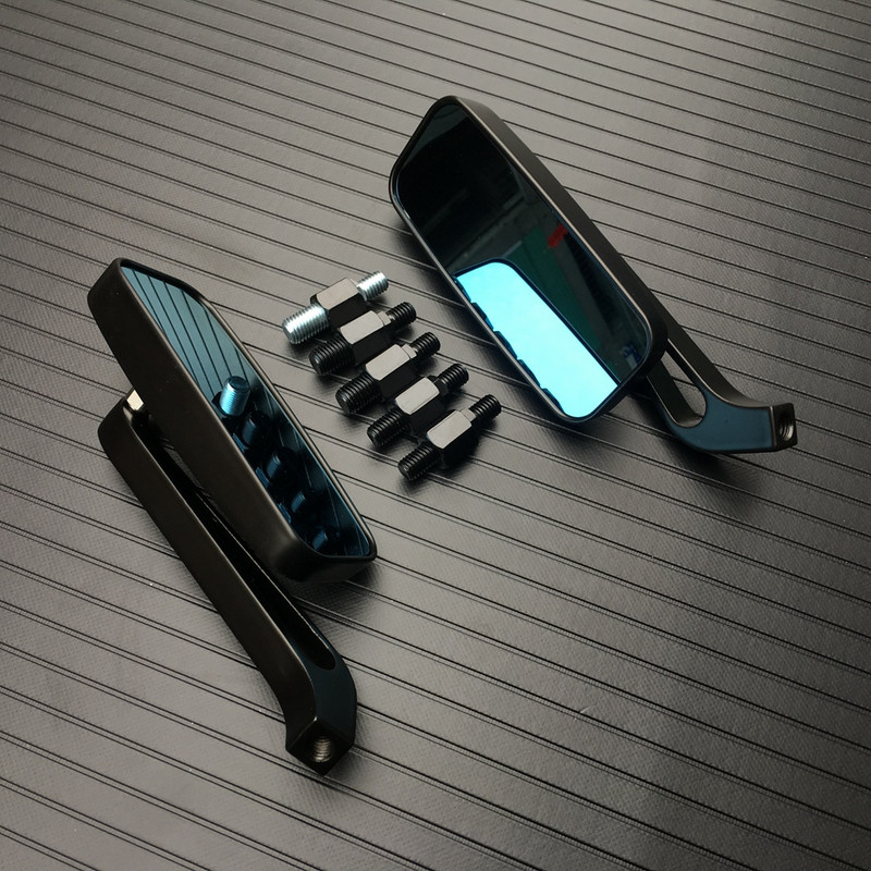 1 pereche 8mm 10mm oglinzi laterale retrovizoare pentru motociclete pentru Harley Honda Yamaha Kawasaki Street Sports Bike Chopper Cruiser Universal