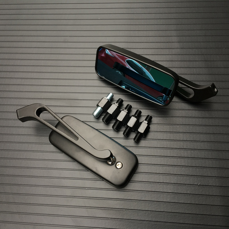 1 pereche 8mm 10mm oglinzi laterale retrovizoare pentru motociclete pentru Harley Honda Yamaha Kawasaki Street Sports Bike Chopper Cruiser Universal