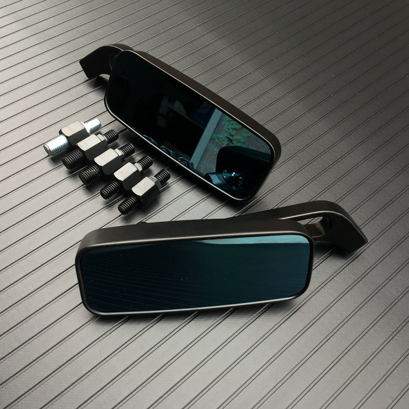 1 pereche 8mm 10mm oglinzi laterale retrovizoare pentru motociclete pentru Harley Honda Yamaha Kawasaki Street Sports Bike Chopper Cruiser Universal