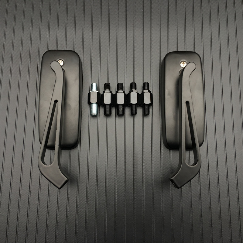 1 pereche 8mm 10mm oglinzi laterale retrovizoare pentru motociclete pentru Harley Honda Yamaha Kawasaki Street Sports Bike Chopper Cruiser Universal