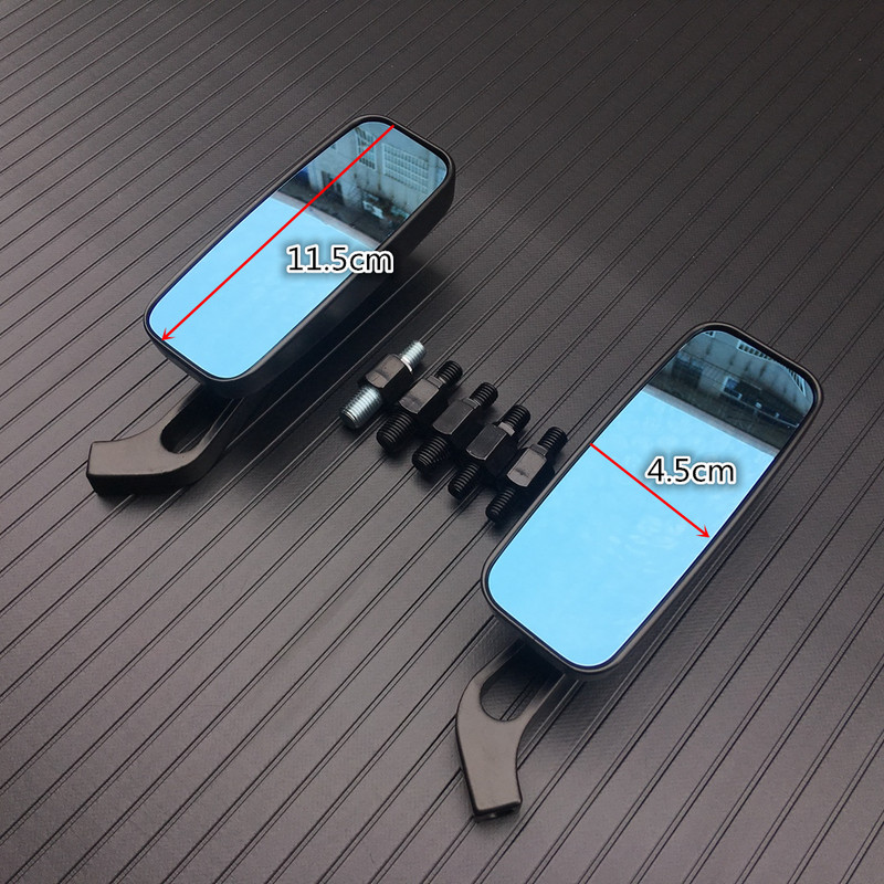 1 pereche 8mm 10mm oglinzi laterale retrovizoare pentru motociclete pentru Harley Honda Yamaha Kawasaki Street Sports Bike Chopper Cruiser Universal