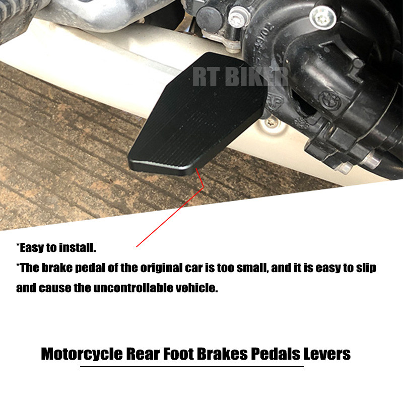 K1600GT Aluminijske stražnje nožne kočnice, papučice, poluge, produžetak stepenične ploče za BMW K1600GTL K1600B K1600 GTL K1600 GT 2012-2020