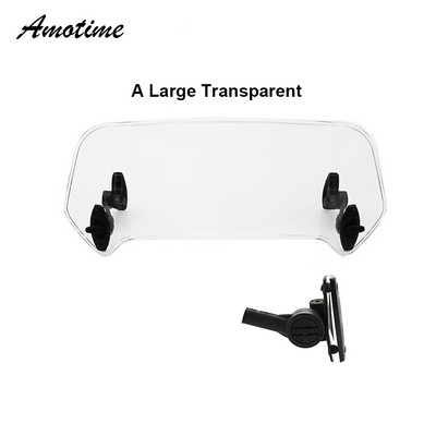 Motorkerékpár emelkedő állítható szélvédő szélvédő légterelő Honda BMW KAWASAKI YAMAHA HONDA SUZUKI DUCATI