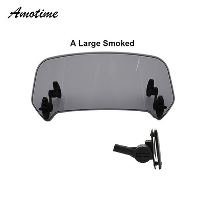 Motorkerékpár emelkedő állítható szélvédő szélvédő légterelő Honda BMW KAWASAKI YAMAHA HONDA SUZUKI DUCATI