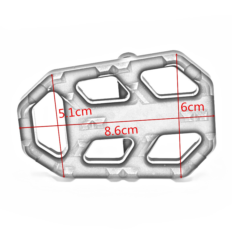 Stupačka NC750 NC700 Opierka na nohy Pedále Opierka na nohy pre Honda NC750X NC750S NC700S NC700X Zväčšená opierka na nohy