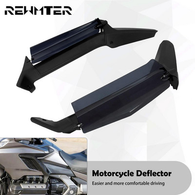 Nastaviteľné čelné sklo motocykla, bočné krídlo, deflektor vzduchu, ABS plast pre Honda Gold Wing GL1800D Tour 2018-2020 2021