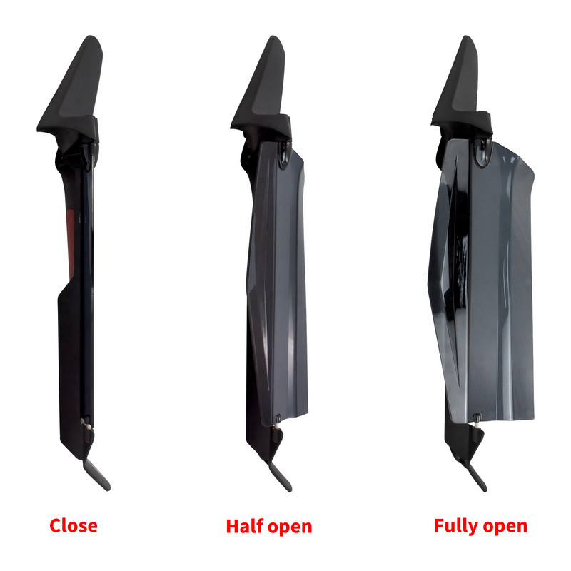 Nastaviteľné čelné sklo motocykla, bočné krídlo, deflektor vzduchu, ABS plast pre Honda Gold Wing GL1800D Tour 2018-2020 2021