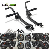 BIKINGBOY 12" predné riadené kolieska Street XG 500 700 16 17 18 19 20 Street Rod XG750A 2017-2020 Zadné sady Stúpačky, Opierky Pedále XG500