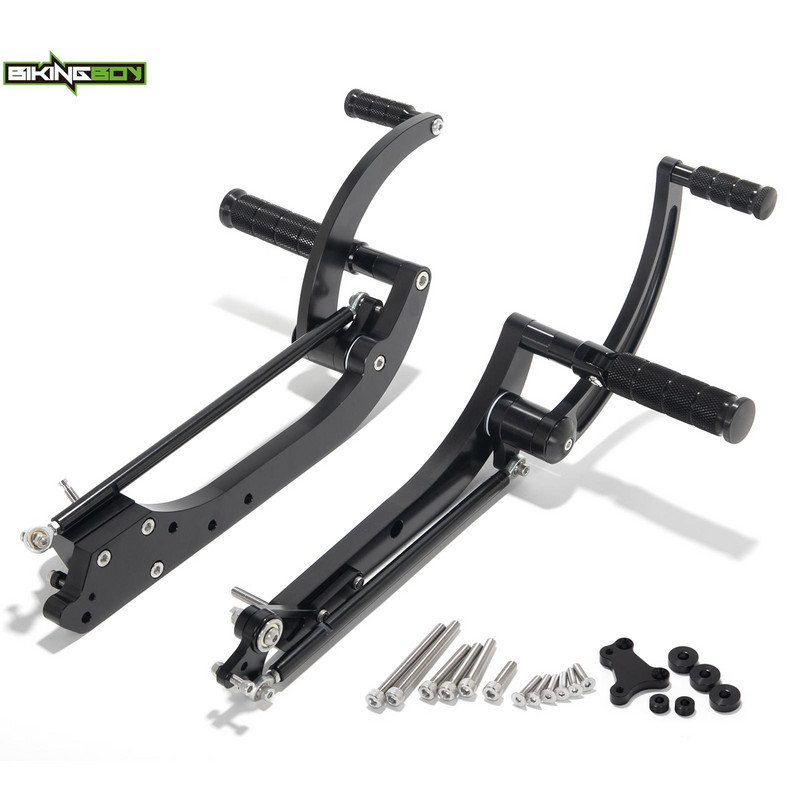 BIKINGBOY 12" predné riadené kolieska Street XG 500 700 16 17 18 19 20 Street Rod XG750A 2017-2020 Zadné sady Stúpačky, Opierky Pedále XG500
