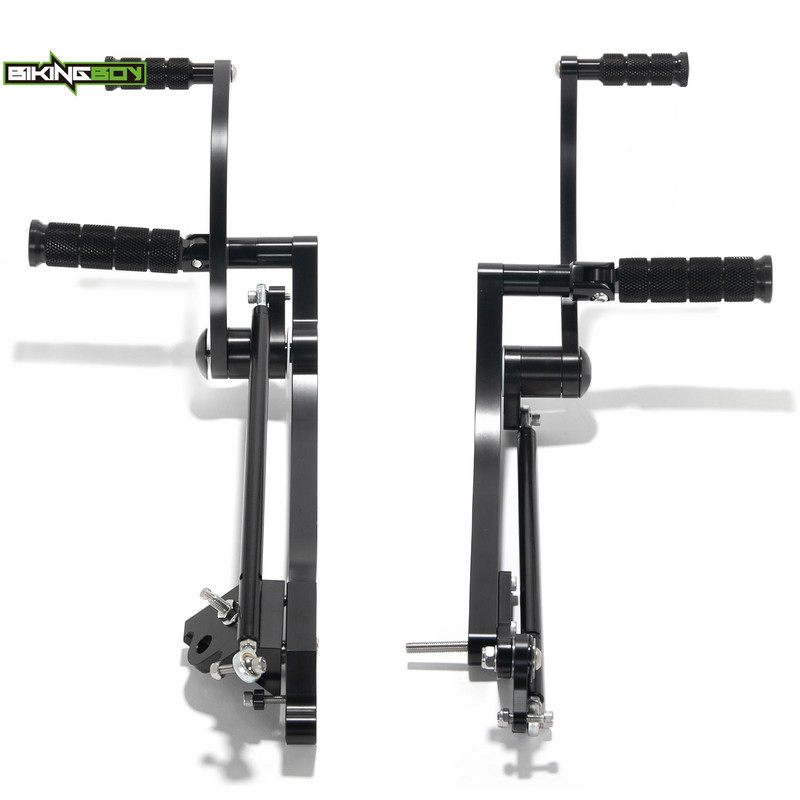 BIKINGBOY 12" predné riadené kolieska Street XG 500 700 16 17 18 19 20 Street Rod XG750A 2017-2020 Zadné sady Stúpačky, Opierky Pedále XG500