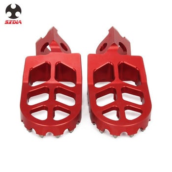 Για HONDA CR 125 250 CRF 150R 250R 250X 250RX 450R 450RX 2004-2022 Μοτοσικλέτα CNC FootRest Ποδαράκια Ποδαράκια Ποδαράκια Πεντάλ