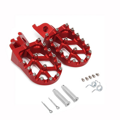 Skirta HONDA CR 125 250 CRF 150R 250R 250X 250RX 450R 450RX 2004-2022 Motociklų CNC pėdų atrama kojoms.
