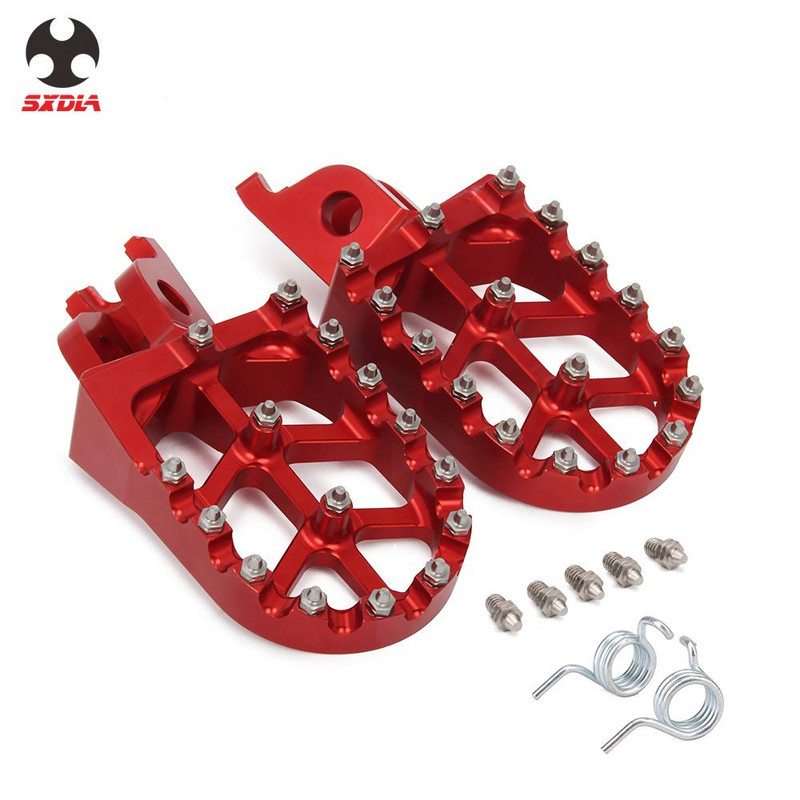 Skirta HONDA CR 125 250 CRF 150R 250R 250X 250RX 450R 450RX 2004-2022 Motociklų CNC pėdų atrama kojoms.