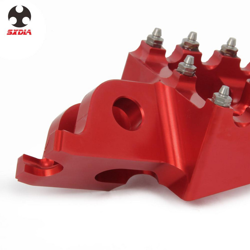 Skirta HONDA CR 125 250 CRF 150R 250R 250X 250RX 450R 450RX 2004-2022 Motociklų CNC pėdų atrama kojoms.