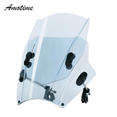 Skirtas KAWASAKI YAMAHA HONDA BMW aukštyn ir žemyn reguliuojamo universalaus motociklo priekinio stiklo priekinio stiklo dangtelių ekrano motociklų deflektorius