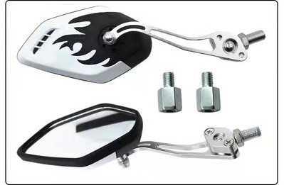 Univerzálne motocyklové zrkadlá, príslušenstvo proti závratom, CNC spätné zrkadlá, montážne skrutky