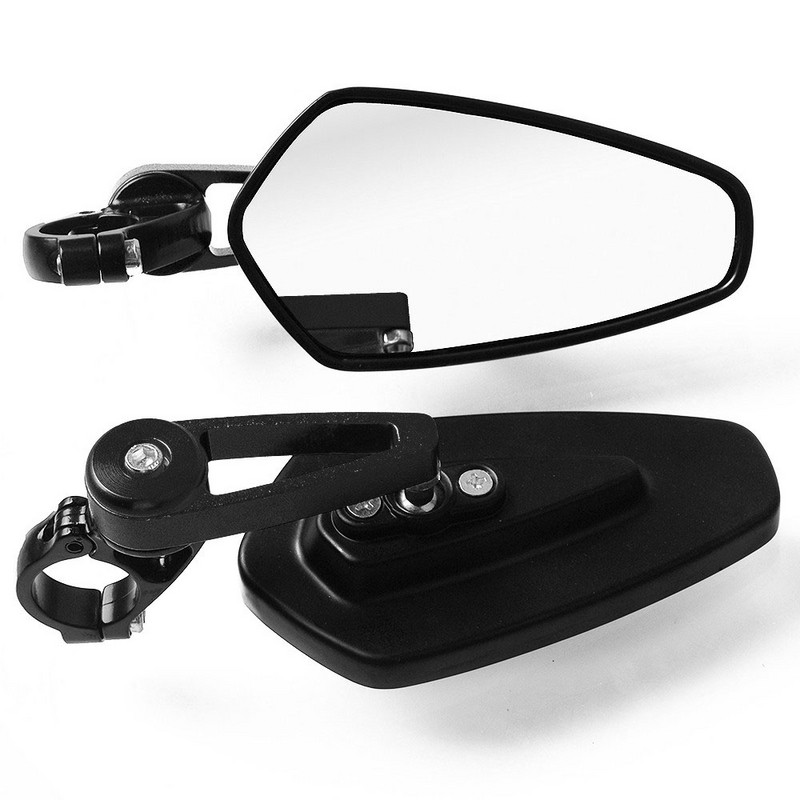 Motociklo veidrodis 7/8" 22 mm strypo galas Galiniai veidrodėliai Motociklų priedai otorbike Motoroleriai Galinio vaizdo veidrodėlis Šoninio vaizdo veidrodžiai