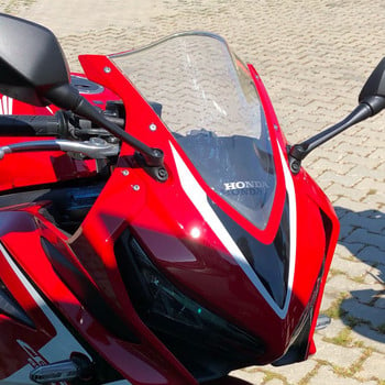 Παρμπρίζ Για 2019 2020 2021 2022 Honda CBR650R CBR 650 R 19 Παρμπρίζ Παρμπρίζ Διαφανές Iridium Chrome Smoke