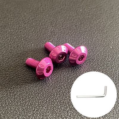 Motorkerékpár-sisak-tartozékok Egy pár forgó készlet alaplap négy csavarral az AGV Pista GP R GP R GP RR sisaktartozékaihoz