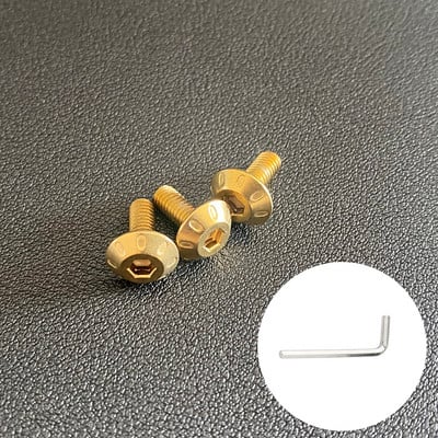 Motorkerékpár-sisak-tartozékok Egy pár forgó készlet alaplap négy csavarral az AGV Pista GP R GP R GP RR sisaktartozékaihoz