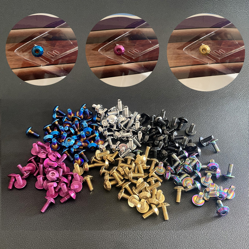 Motorkerékpár-sisak-tartozékok Egy pár forgó készlet alaplap négy csavarral az AGV Pista GP R GP R GP RR sisaktartozékaihoz