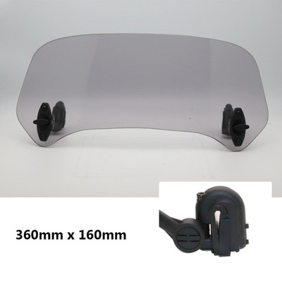 Univerzálny motocykel Risen, klip na čelné sklo, predĺženie spojlera, deflektor vzduchu pre skúter BMW R1200GS XADV Tmax