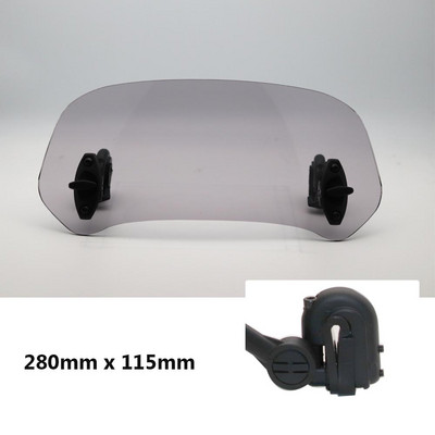 Univerzálny motocykel Risen, klip na čelné sklo, predĺženie spojlera, deflektor vzduchu pre skúter BMW R1200GS XADV Tmax