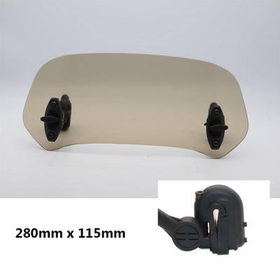 Univerzálny motocykel Risen, klip na čelné sklo, predĺženie spojlera, deflektor vzduchu pre skúter BMW R1200GS XADV Tmax