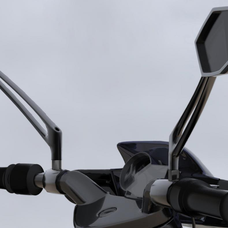 2tk mootorratta peegli kruviadapter M10 M8 8mm 10mm parem vasakpoolne keerme teisendus mootorratta tagumise peegli poldi kruvi