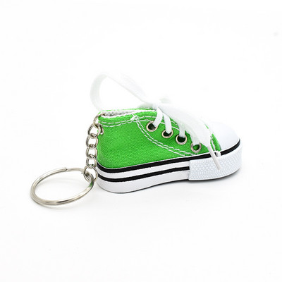 1 vnt. Motociklo dviračio pėdos atrama Mini Mieli Batai Kūrybingi automobilių raktų pakabukai motociklų dviračių trikojo drobinių batų dekoravimo dangteliu