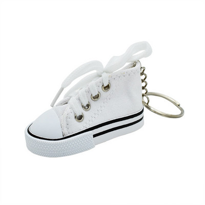 1 vnt. Motociklo dviračio pėdos atrama Mini Mieli Batai Kūrybingi automobilių raktų pakabukai motociklų dviračių trikojo drobinių batų dekoravimo dangteliu