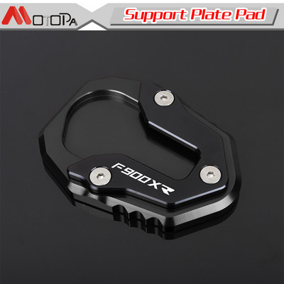 Skirta BMW F900R F900XR F900 XR 2019 2020 2021 2022 motociklų priedams atramos pėdos šoninio stovo prailginimo pagalvėlės atraminė plokštė
