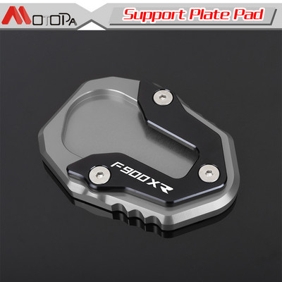 Skirta BMW F900R F900XR F900 XR 2019 2020 2021 2022 motociklų priedams atramos pėdos šoninio stovo prailginimo pagalvėlės atraminė plokštė