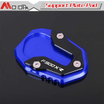 Skirta BMW F900R F900XR F900 XR 2019 2020 2021 2022 motociklų priedams atramos pėdos šoninio stovo prailginimo pagalvėlės atraminė plokštė