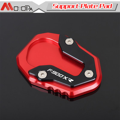 Skirta BMW F900R F900XR F900 XR 2019 2020 2021 2022 motociklų priedams atramos pėdos šoninio stovo prailginimo pagalvėlės atraminė plokštė