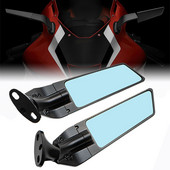 Ogledalo motocikla Modificirano vjetrobransko krilo Rotirajući retrovizor za Honda CBR650R F CBR600RR CBR1000RR CBR 250R 300R 400RR 500R