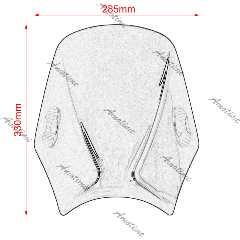 Motociklo priekinio stiklo priekinis stiklas universalus, skirtas Honda REBEL CMX 300 500 1100 CMX1100 CMX500 CMX300 2017- 2020 2021 m.