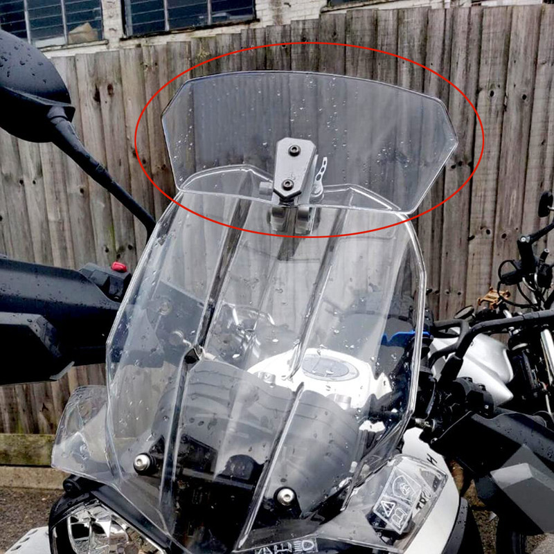 Szélvédő Univerzális Motorkerékpár Szélvédő Kerékpár terelő Szél Motorkerékpár Tartozékok Harley Yamaha Honda Suzuki Kawasaki