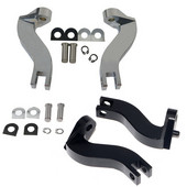 Montážne súpravy na zadné stupačky motocykla a opierku nôh spolujazdca pre Harley Touring 93-16 Street Electra Glide Road King