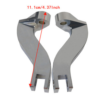 Монтажна скоба за задни колчета за крака на мотоциклет Комплекти за монтаж на поставка за крака на пътника за Harley Touring 93-16 Street Electra Glide Road King